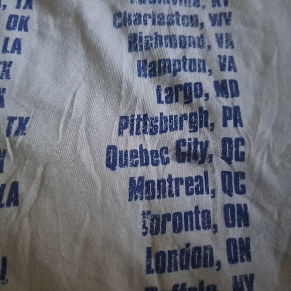 DEF Leppard Shirt Adult Large Black Pyromania Concert USA Tour 80s reprint GTS - Picture 7 of 7